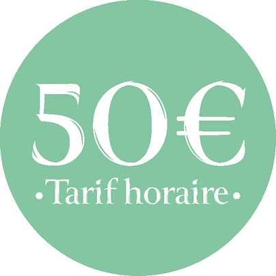 Tarif horaire de 50€